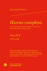 Oeuvres complètes : 1757-1758