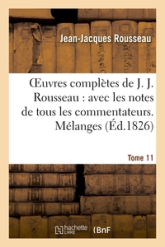Oeuvres complètes, tome 11