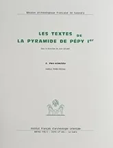 Les textes de la pyramide de Pépy Ier