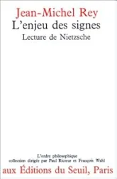 L'enjeu des signes : Lecture de Nietzsche