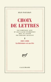 Choix de lettres