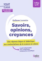 SAVOIRS, OPINONS, CROYANCES SECONDE EDITION