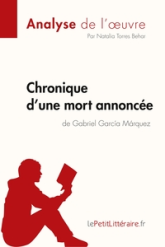 Analyse de l'oeuvre : Chronique d'une mort annoncée de Gabriel García Márquez