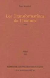 Les Transformations de l'homme