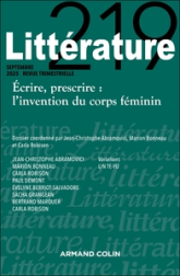 Littérature Nº219 3/2025: Philosopher avec le romantisme français