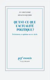 Qu'est-ce que l'actualité politique ?