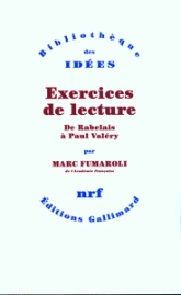 Exercices de lecture : De Rabelais à Paul Valéry