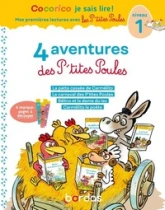 Cocorico Je sais lire! 1ères lectures avec les P'tites Poules-4 aventures des P'tites Poules-Niv1 T2