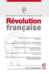 Annales historiques de la Révolution française n°376