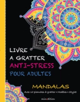 livre a gratter anti-stress pour adultes - mandalas