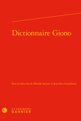 Dictionnaire Giono