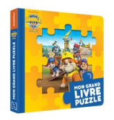 Ruben & Cie - Mon grand livre puzzle: Livre cartonné avec 5 puzzles