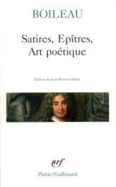 Satires, épîtres, art poétique