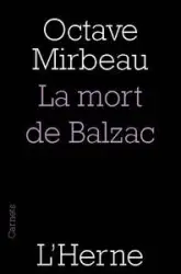 La Mort de Balzac