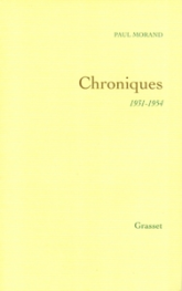 Chroniques, 1931-1954