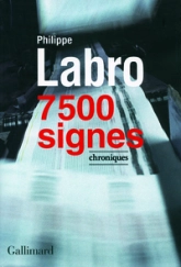 7 500 signes : Chroniques
