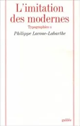 L'imitation des modernes : typographies