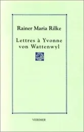 Lettres à Yvonne von Wattenwyl (1919-1925)