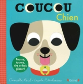 Coucou Chien  Livre animé tout-carton avec des volets et tirettes  Bébé dès 1 an