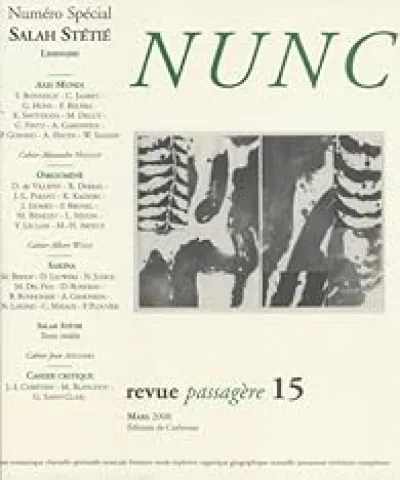 Nunc, n°15 : Dossier s stetie