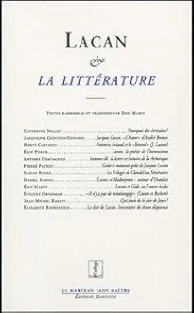 Lacan et la littérature
