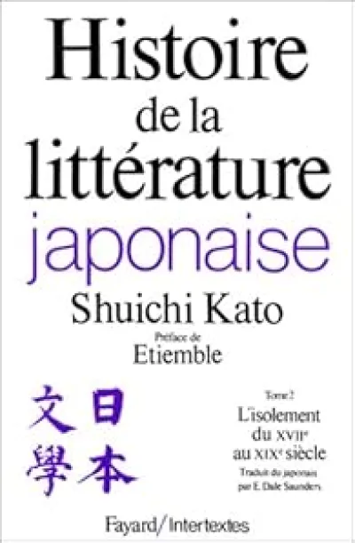 Histoire de la littérature japonaise