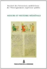 Mesure et histoire médiévale