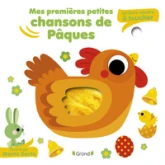 Mes premières petites chansons de Pâques  Livre sonore et éveil avec 5 puces sonores et 5 matières à toucher  Bébé dès 6 mois