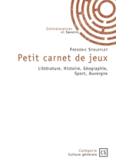 Petit carnet de jeux