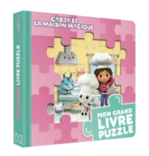 Gabby et la maison magique - Mon grand livre puzzle: Livre cartonné avec 5 puzzles