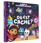 Gabby et la maison magique - Où est caché géant: Grand livre cartonné à flaps