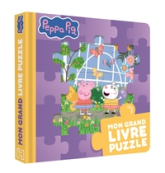 Peppa Pig - Mon grand livre puzzle: Livre cartonné avec 5 puzzles