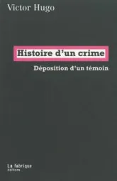Histoire d'un crime