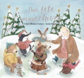 Une fête avant l'hiver  Album jeunesse avec des effets argentés sur toutes les pages  À partir de 3 ans