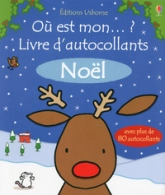 Où est mon... ? : Livre d'autocollants Noël