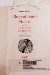 Chrysothémis - Phèdre - Le Sondeur et de Le Heurtoir